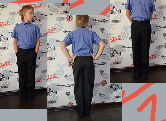 Школьные брюки для мальчика своими руками по бесплатной выкройке