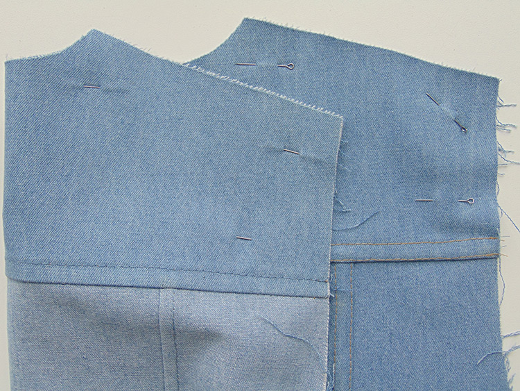 Выкройка джинсовой куртки женской: как сшить своими руками из старых джинс