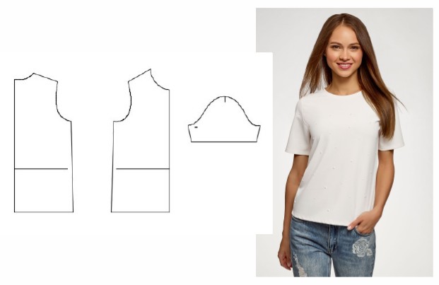 Как переделать выкройку платья или топа в модель с открытыми плечами — malino-v.ru
